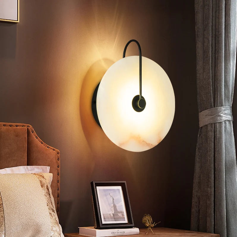 Liora – Modern Marble LED Wall Light