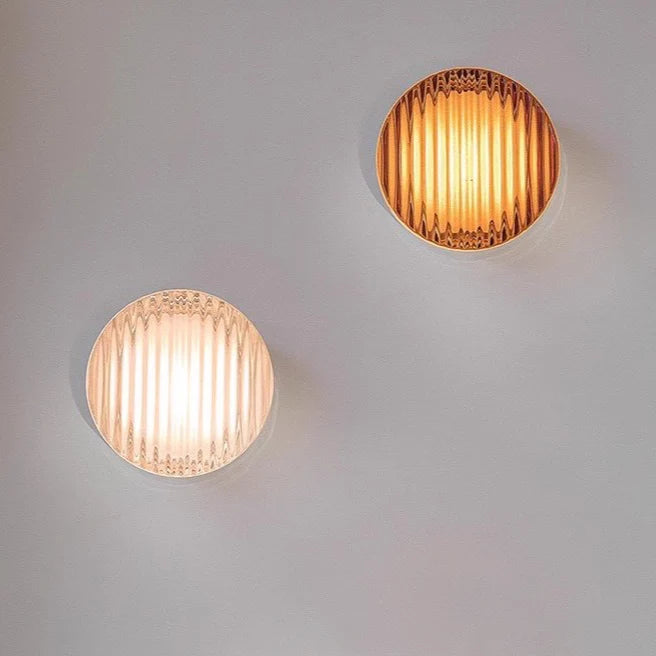 Halo Dimmable Glass LED Wall Lamp