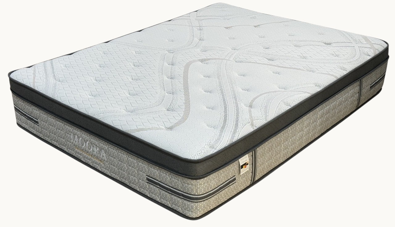 Moora 34CM Premium Hybrid Mattress | Medium Firm | Euro Top | Breathable & Supportive Bed for Deep Sleep