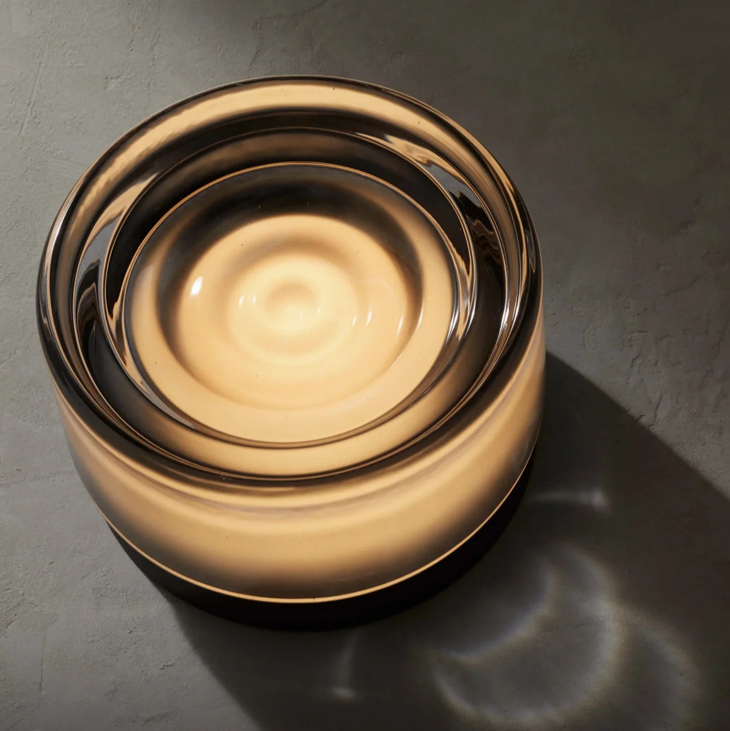 Halo Dimmable Glass LED Wall Lamp