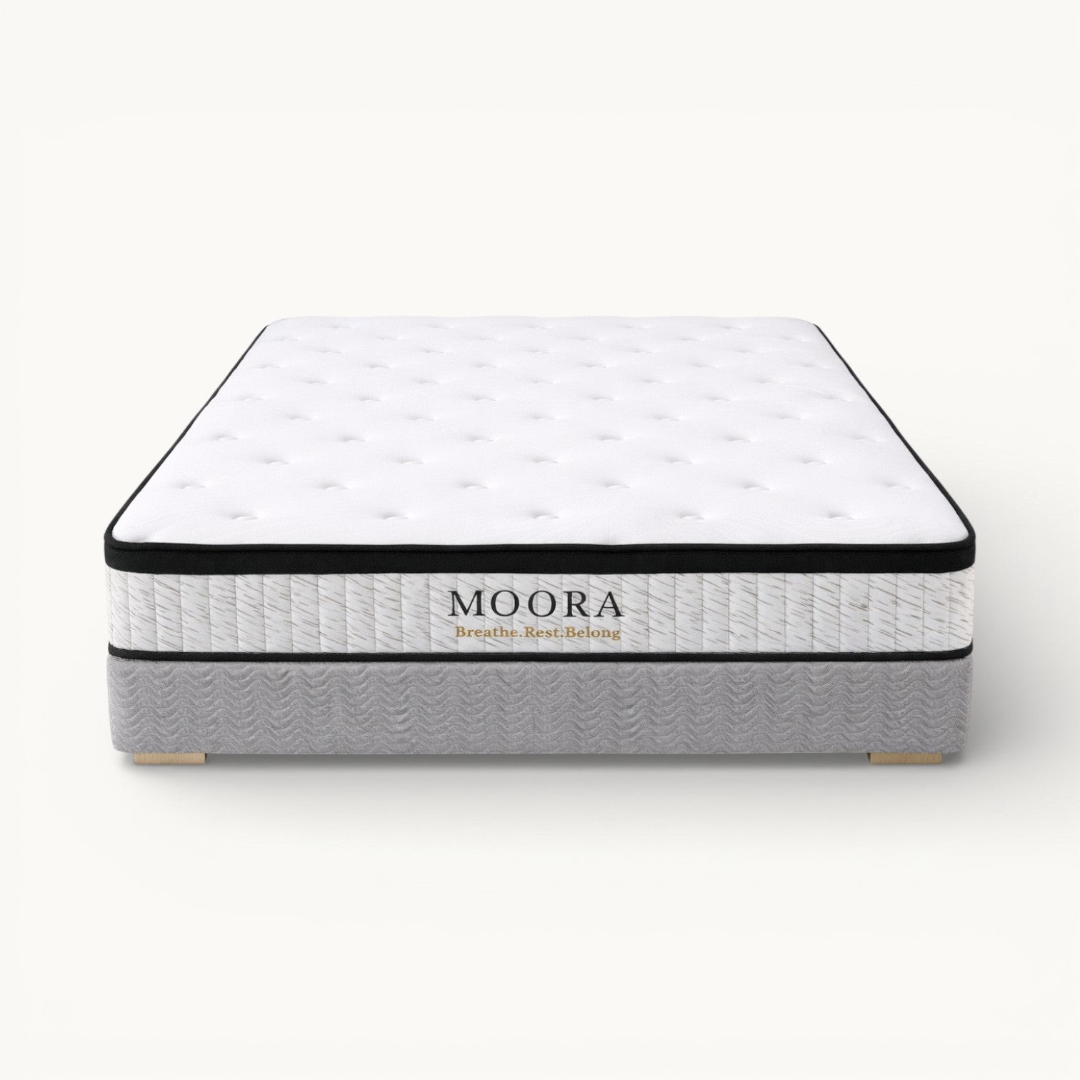 Moora 30cm Medium-Firm Support Mattress | Orthopedic Comfort | Ideal for Singles & Couples