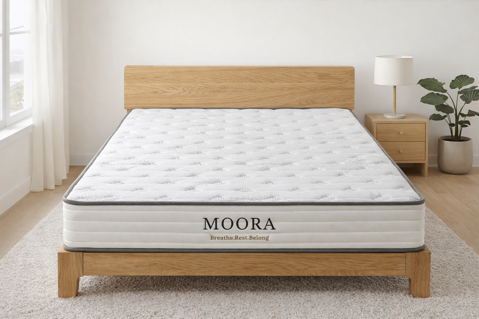 Moora Firmcore Dual-Firm Mattress | Reversible Firm / Extra Firm