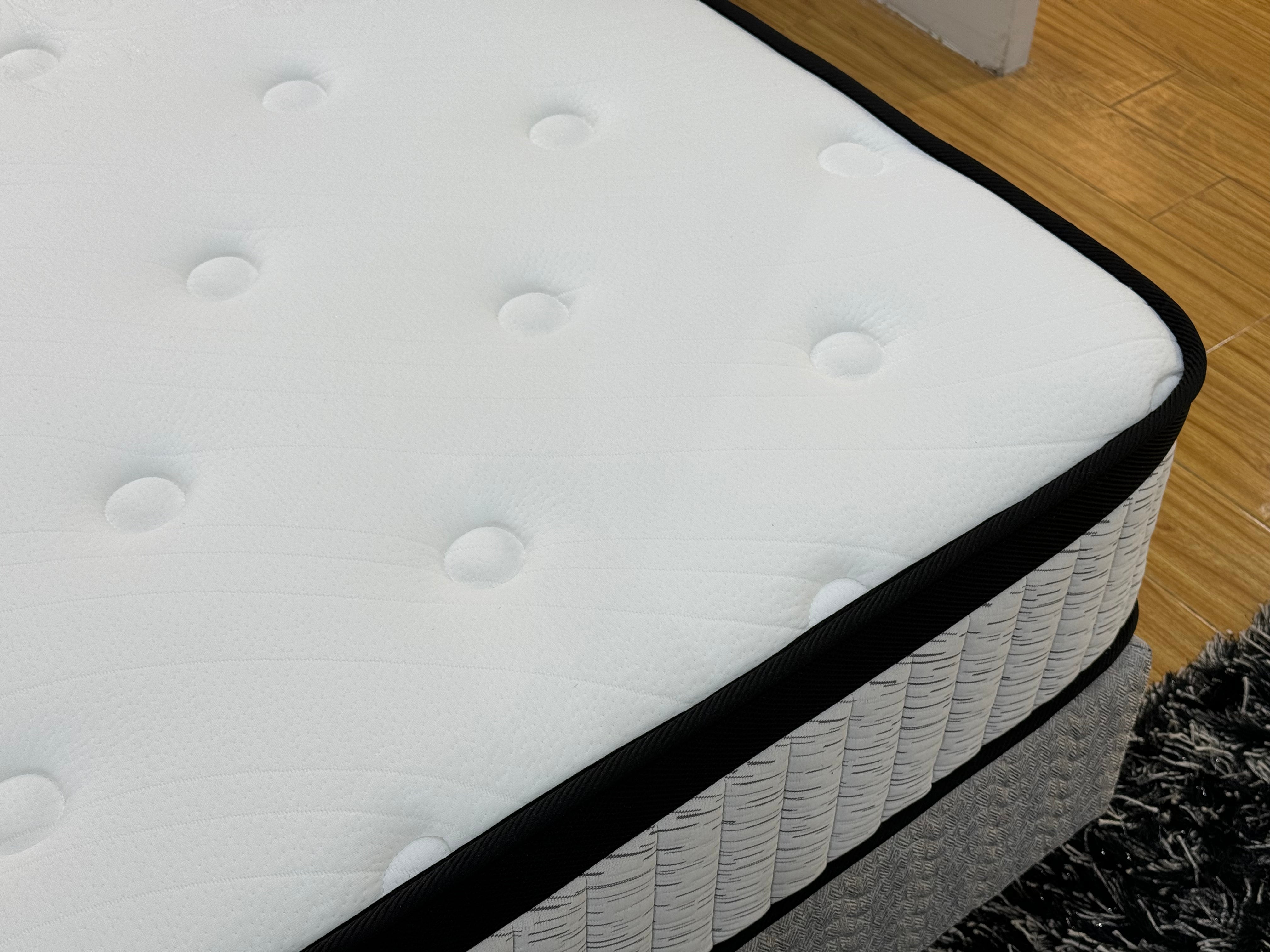 Moora 30cm Medium-Firm Support Mattress | Orthopedic Comfort | Ideal for Singles & Couples