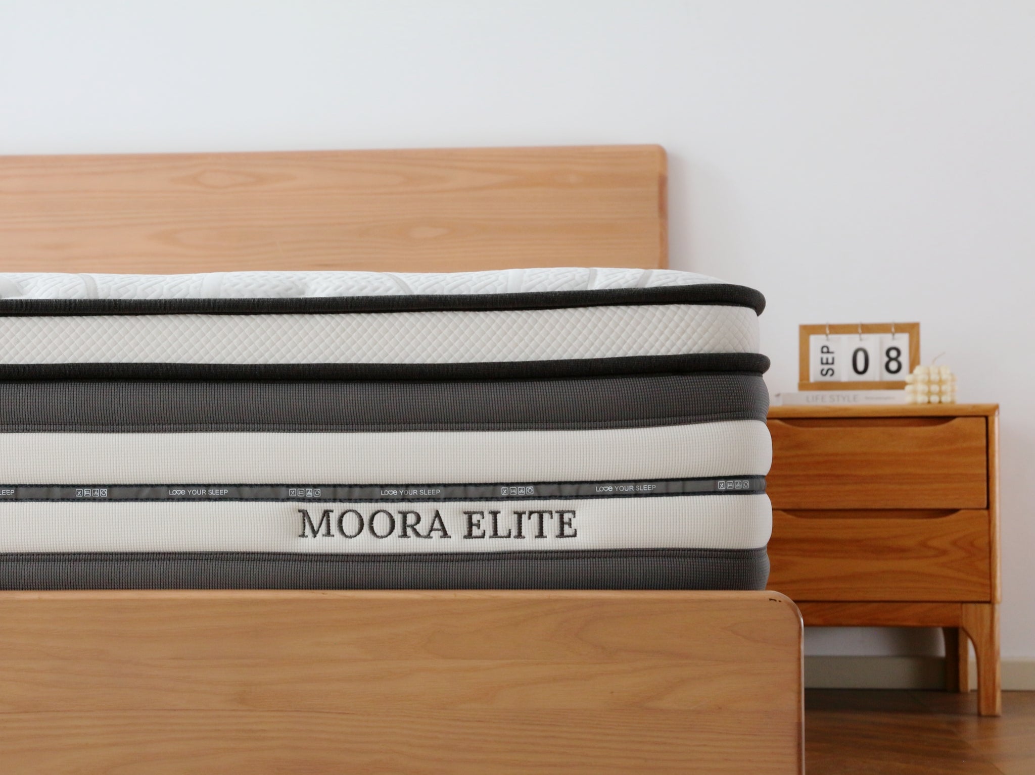Moora Elite Mattress – Firm Euro Top 5-Zone Pocket Spring