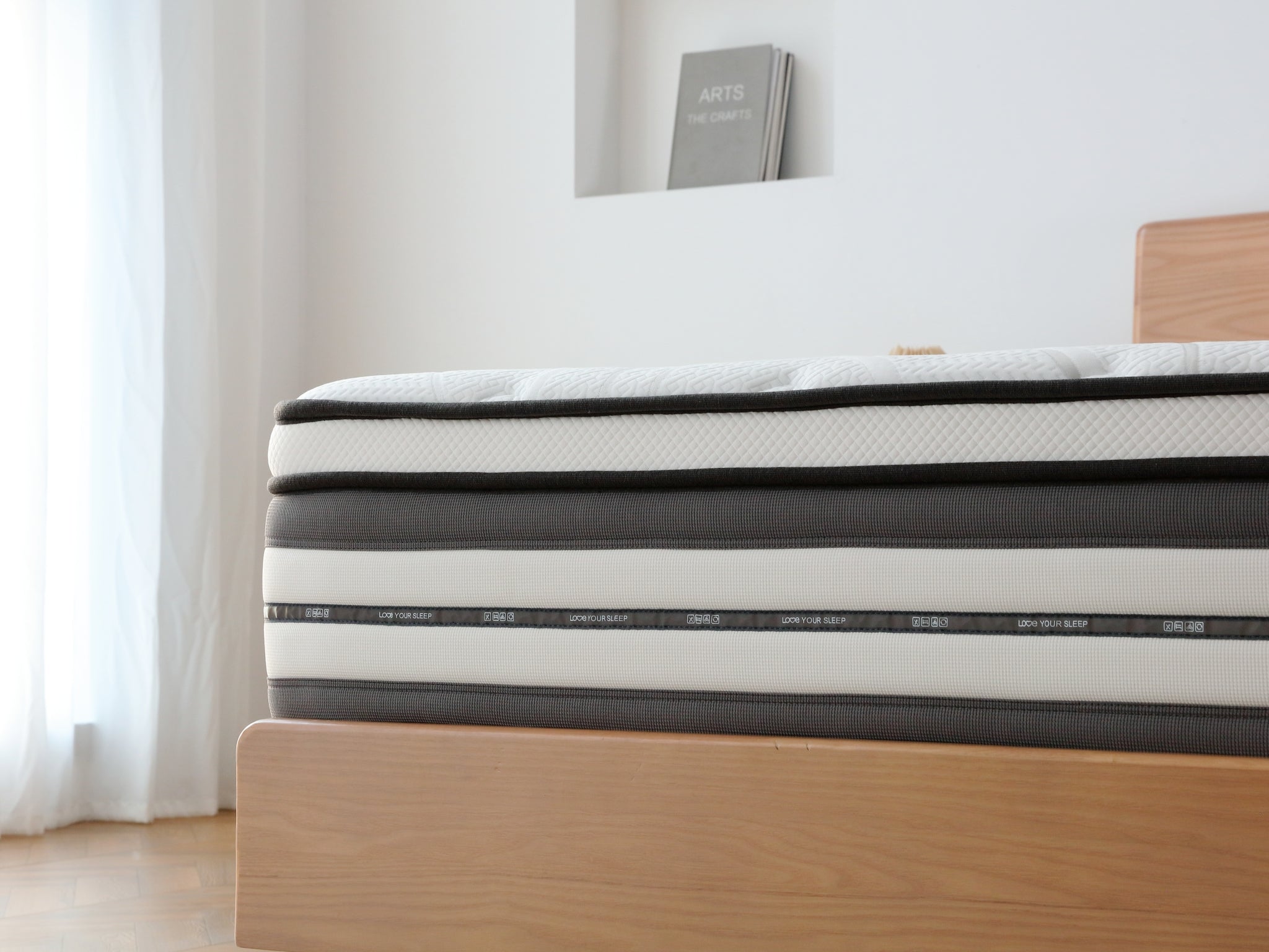 Moora Elite Mattress – Firm Euro Top 5-Zone Pocket Spring