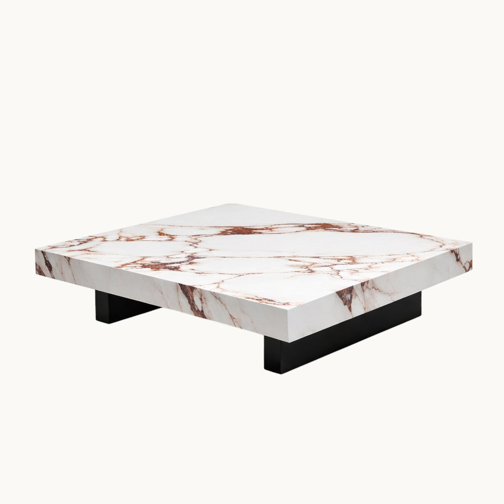 Luxury Marble-Look Coffee Table | Moora Furniture