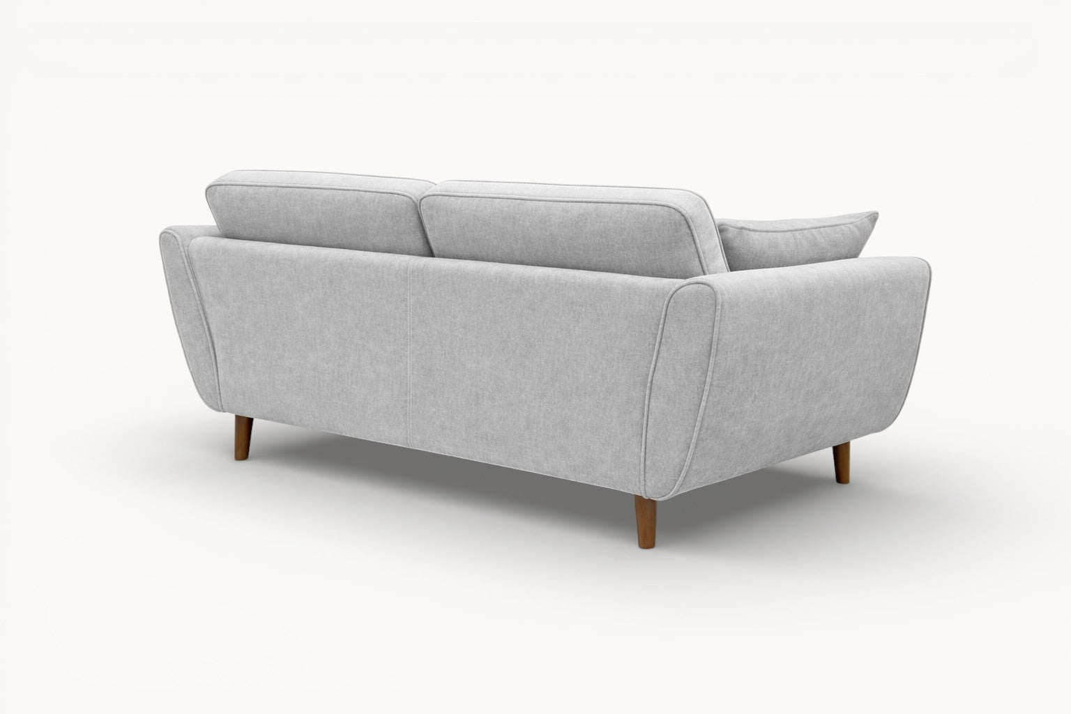 Relaxed 2-Seater Sofa in Soft Blue Grey