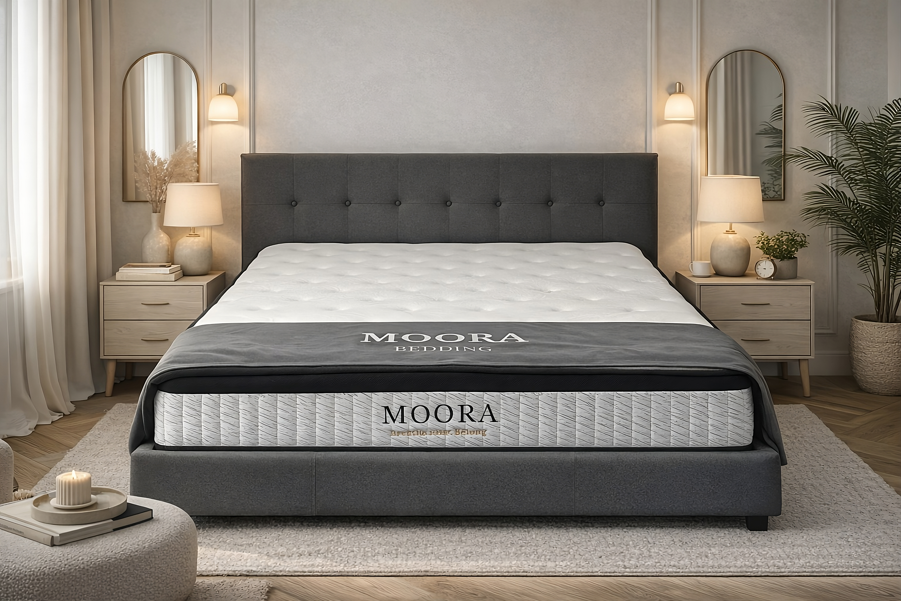 Moora Medium-Firm Hybrid Pocket Spring Mattress