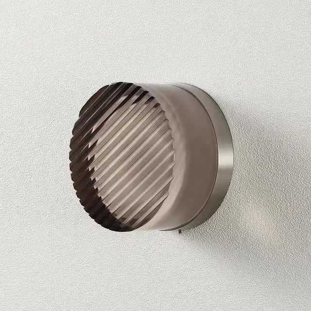 Halo Dimmable Glass LED Wall Lamp