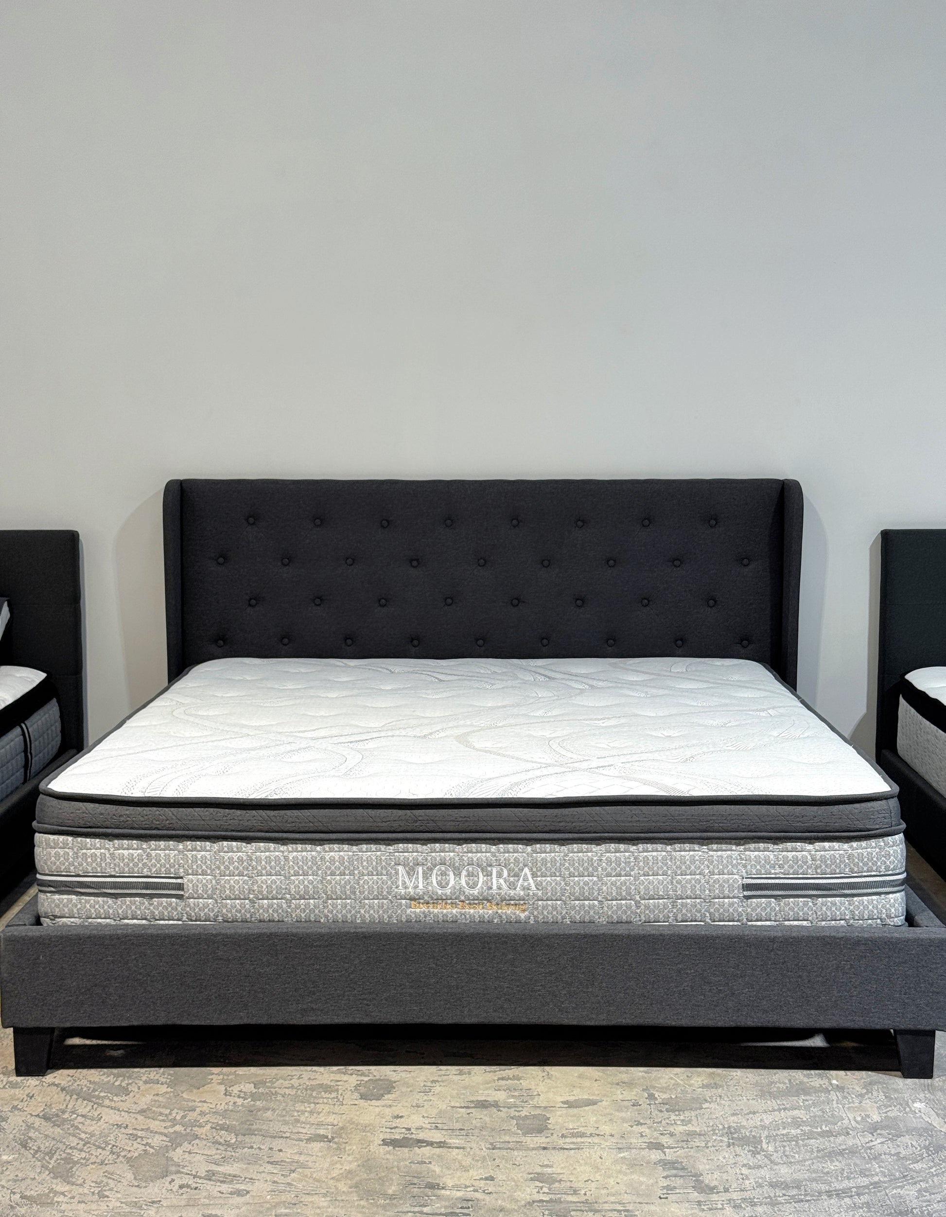 Moora 34CM Premium Hybrid Mattress | Medium Firm | Euro Top | Breathable & Supportive Bed for Deep Sleep