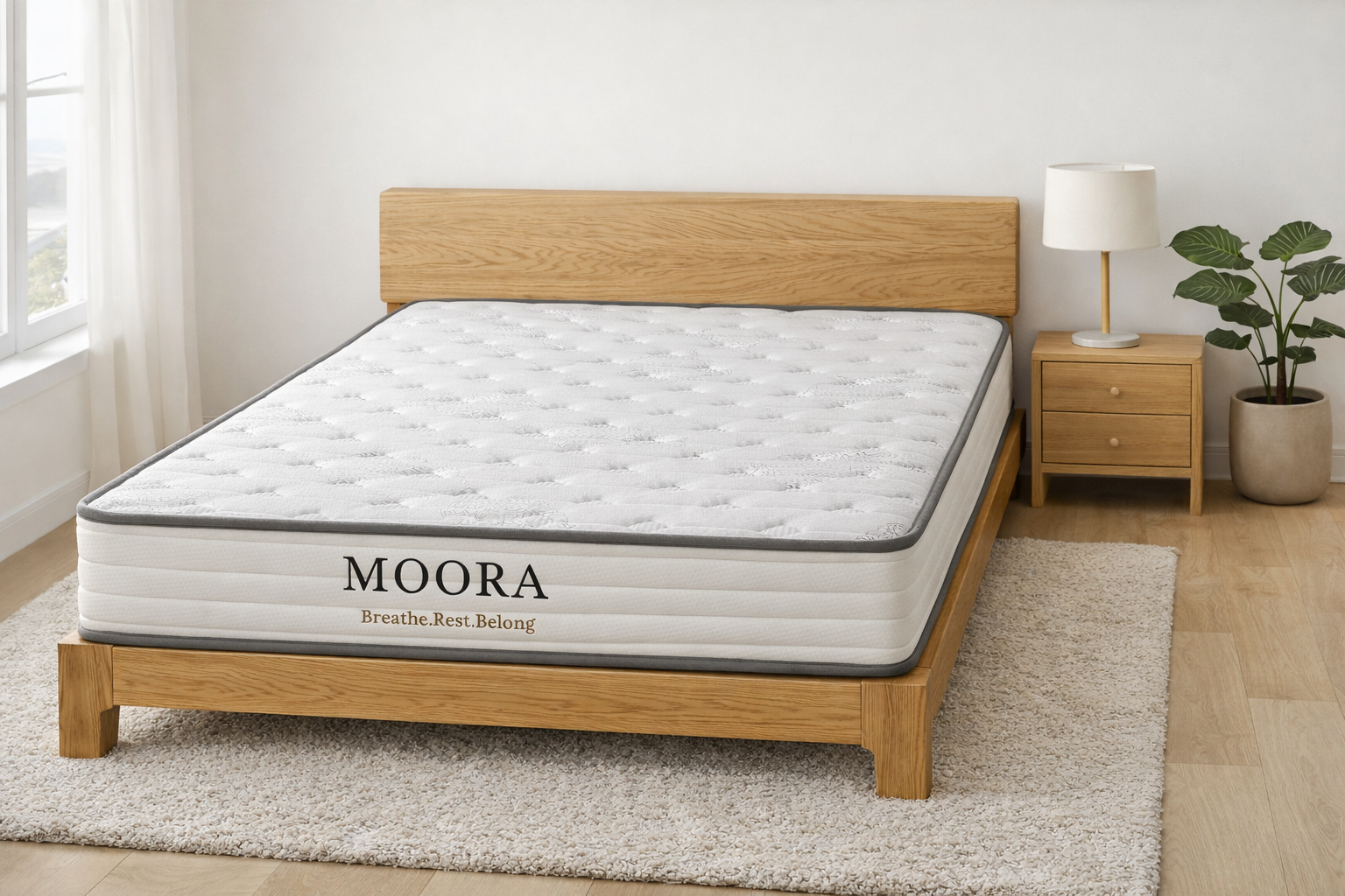 Moora Firmcore Dual-Firm Mattress | Reversible Firm / Extra Firm