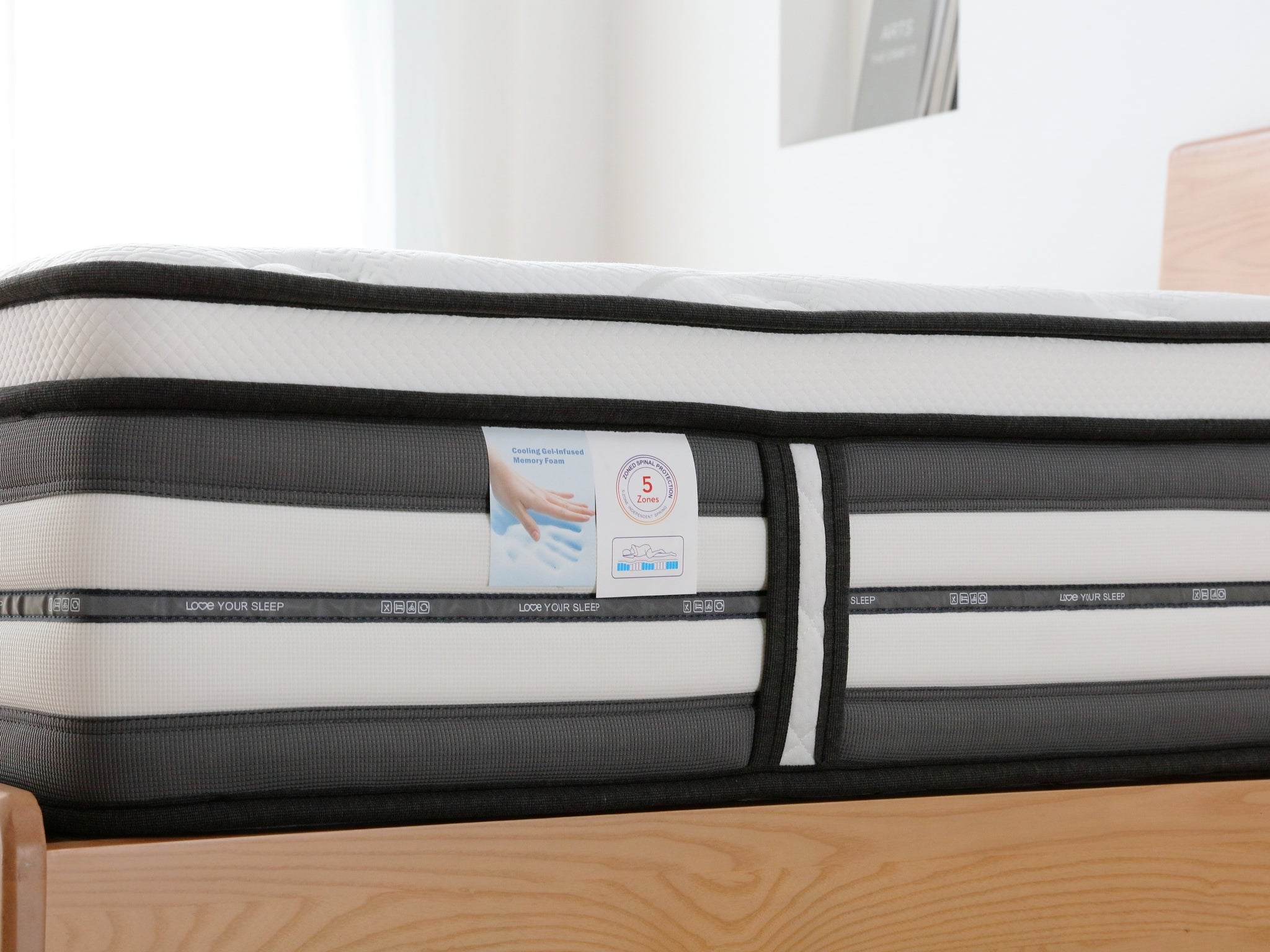 Moora Elite Mattress – Firm Euro Top 5-Zone Pocket Spring