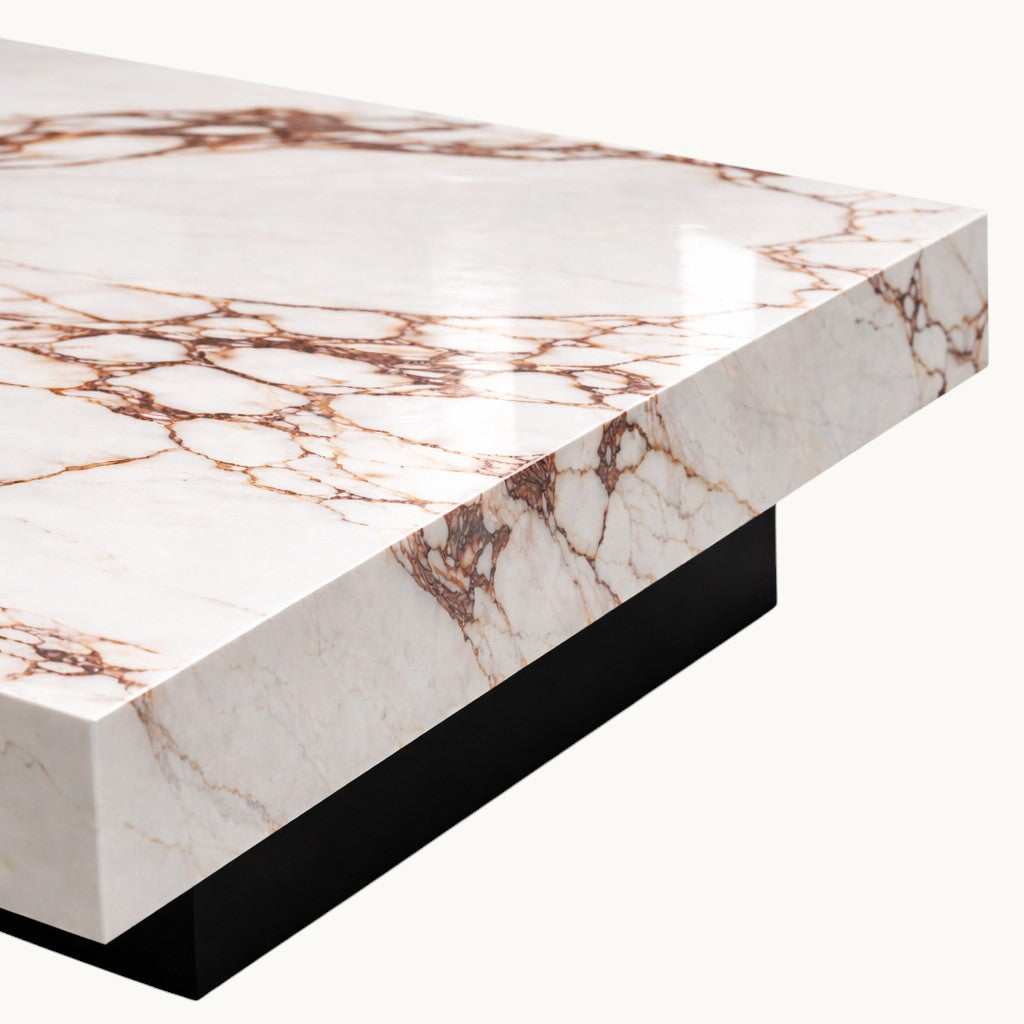 Luxury Marble-Look Coffee Table | Moora Furniture