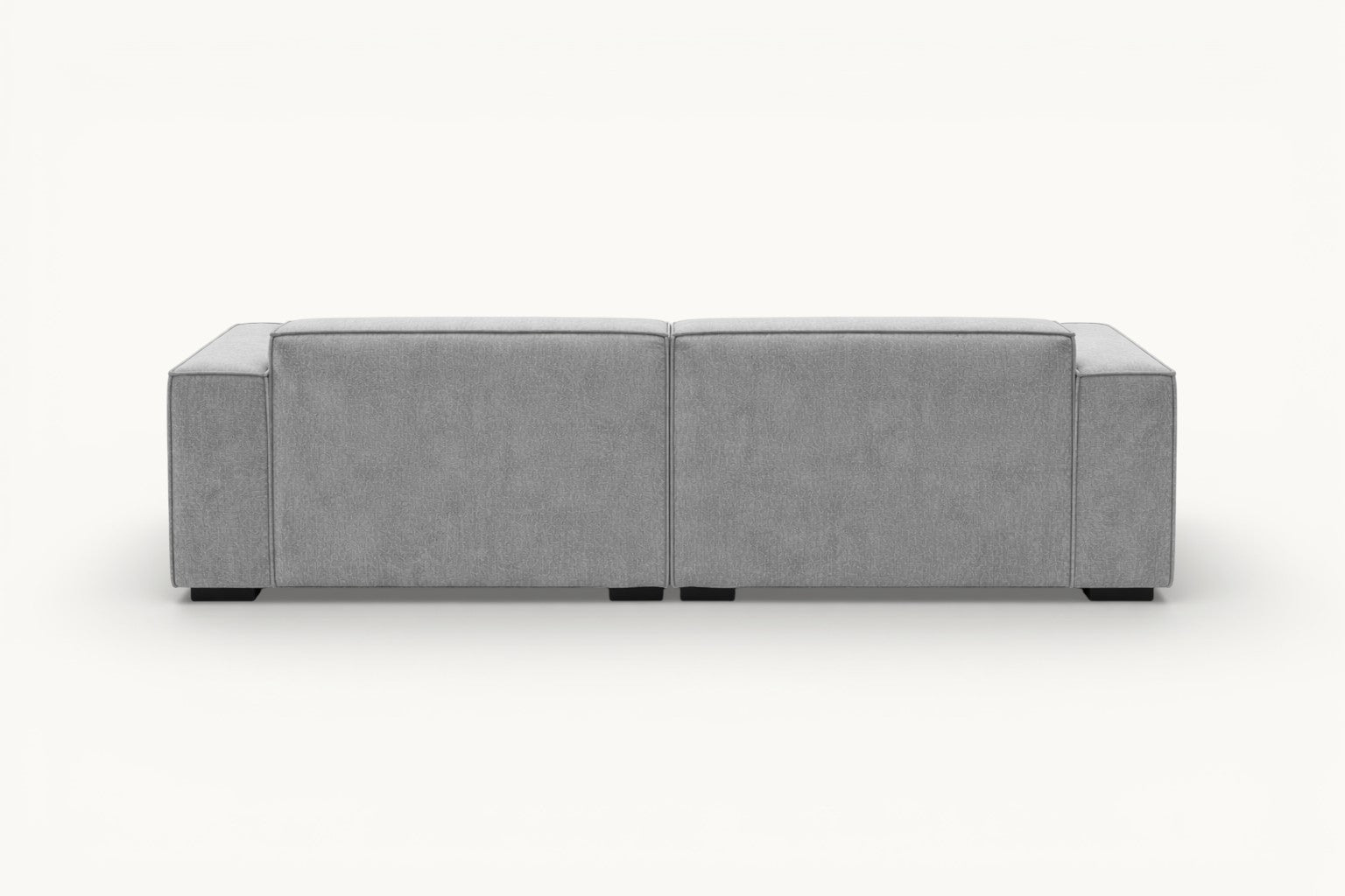 Moora Modern Wide-Seat Fabric Sofa