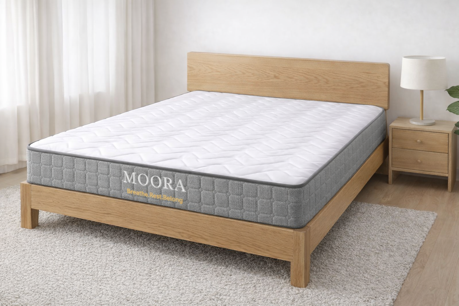 Moora Balance Lite Medium-Firm Mattress | Balanced Support & Everyday Comfort